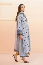 Blue Gray Stitched outfit