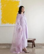 Indigo Lawn | 3-Piece Stitched Suit