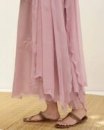 Light Pink 🩷 Full Sleeve's Stitched 🪡 Dress