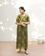 Olive Green Lawn 2-piece