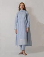 Soft Sky Embroidery |3-piece Stitched Dress