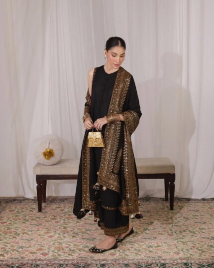 Sehar-e-Siyah |3-piece Stiched Dress